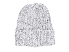 Name It light grey melange beanie hat acrylic